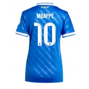 Lacne Ženy Futbalové dres Real Madrid Kylian Mbappe #10 2025-26 Krátky Rukáv - Tretina